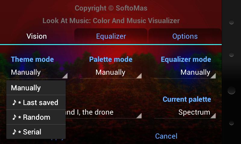 Color And Music Visualizer