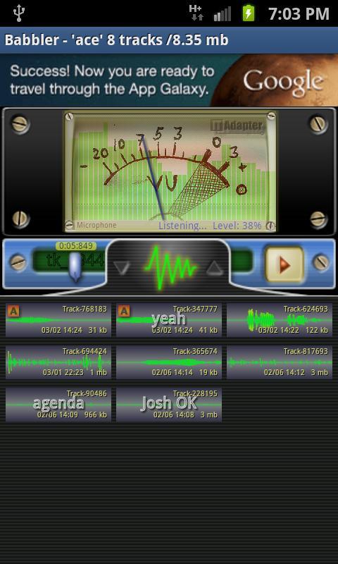Babbler Audio Recorder