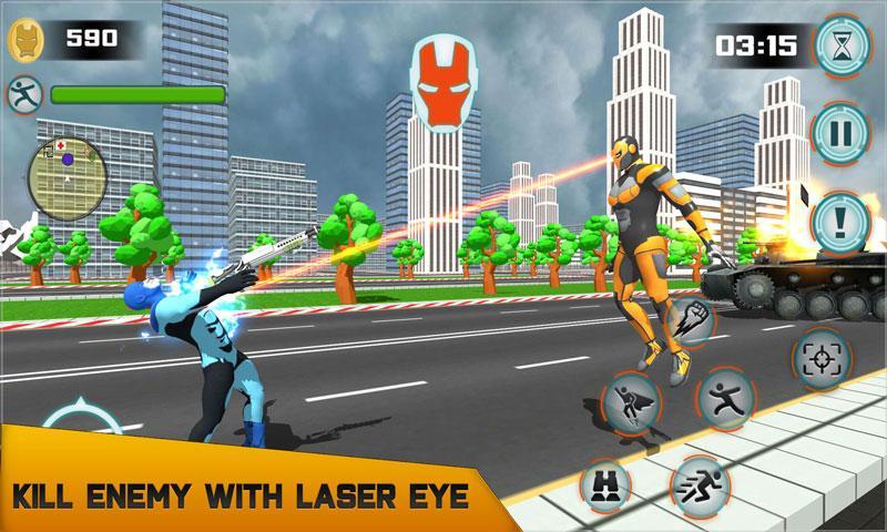 Superhero games 2019 Flash hero warrior 3D
