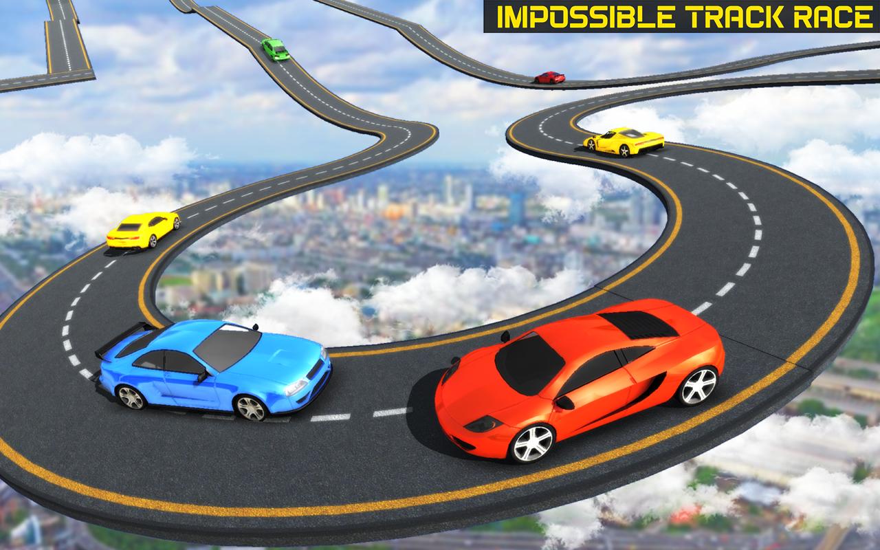 Mega Ramp GT Car Racing Stunt