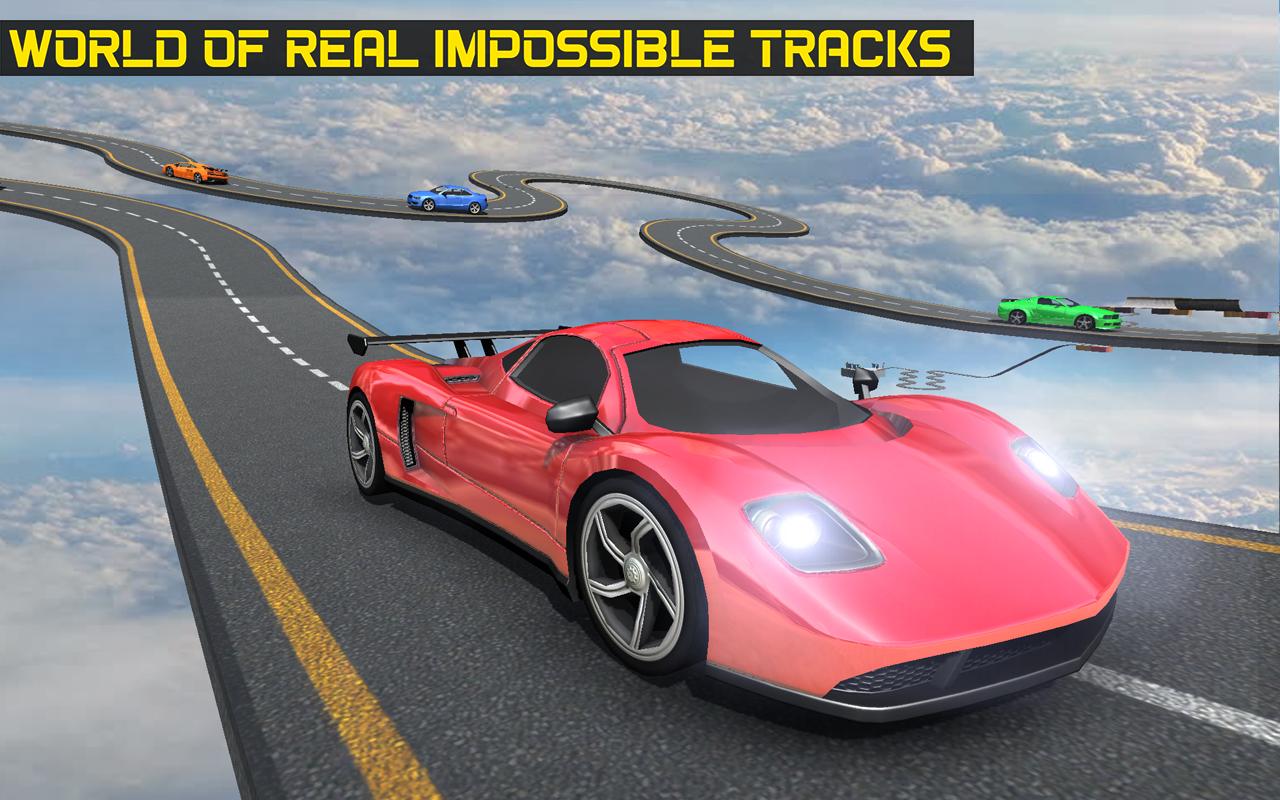 Mega Ramp GT Car Racing Stunt