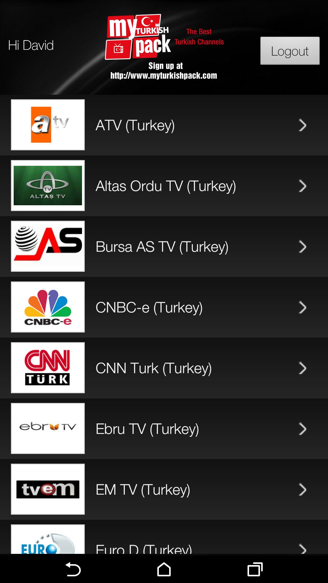 My Turkish Pack