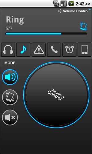 Volume Control +