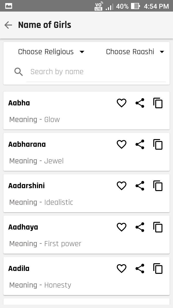Baby Name Finder