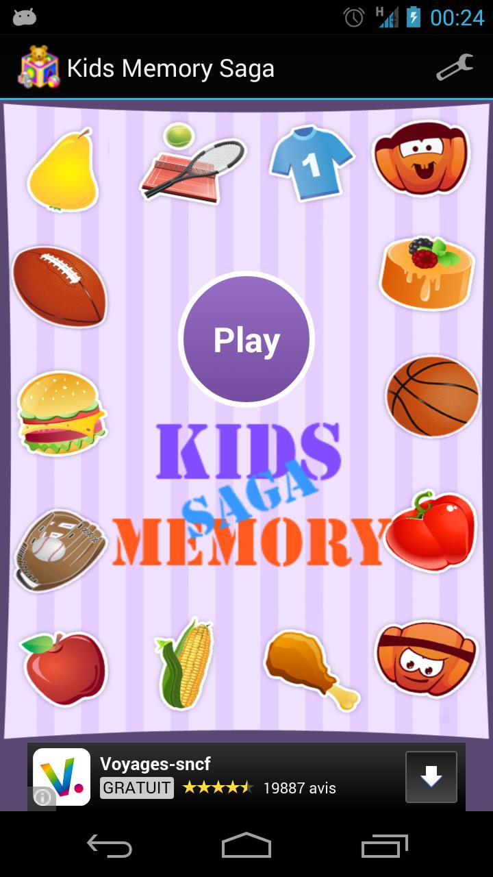 Kids Memory Play - Free game !