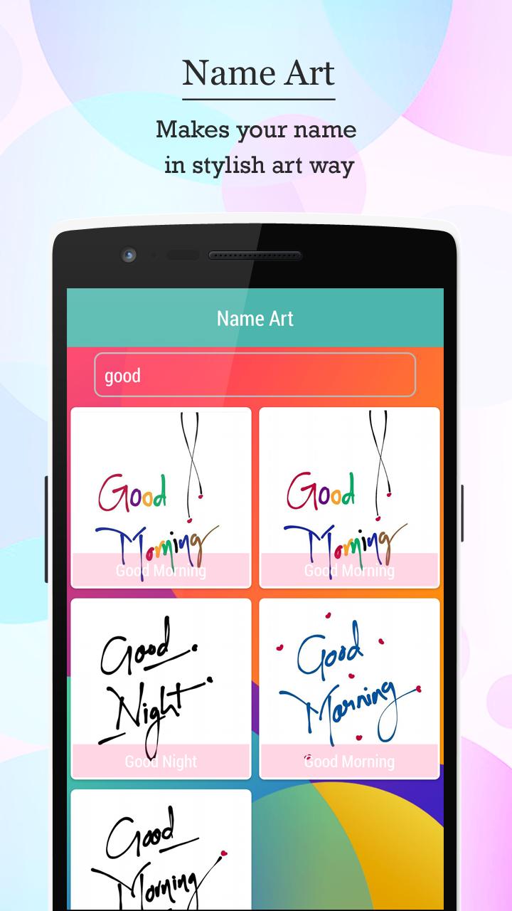 Name Art - Focus N Filter