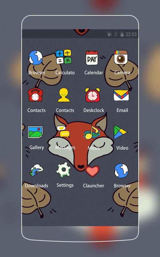 Cartoon Fox Theme