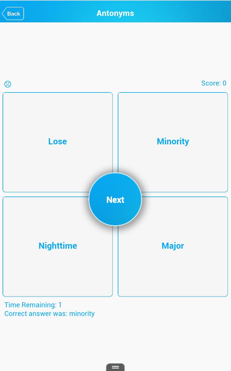 Synonyms and Antonyms