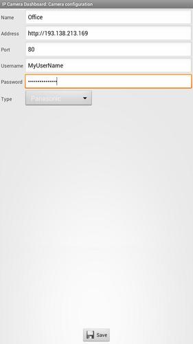 IP Camera Dashboard