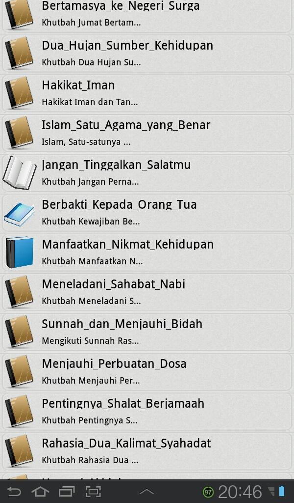 Kumpulan Khutbah Jumat