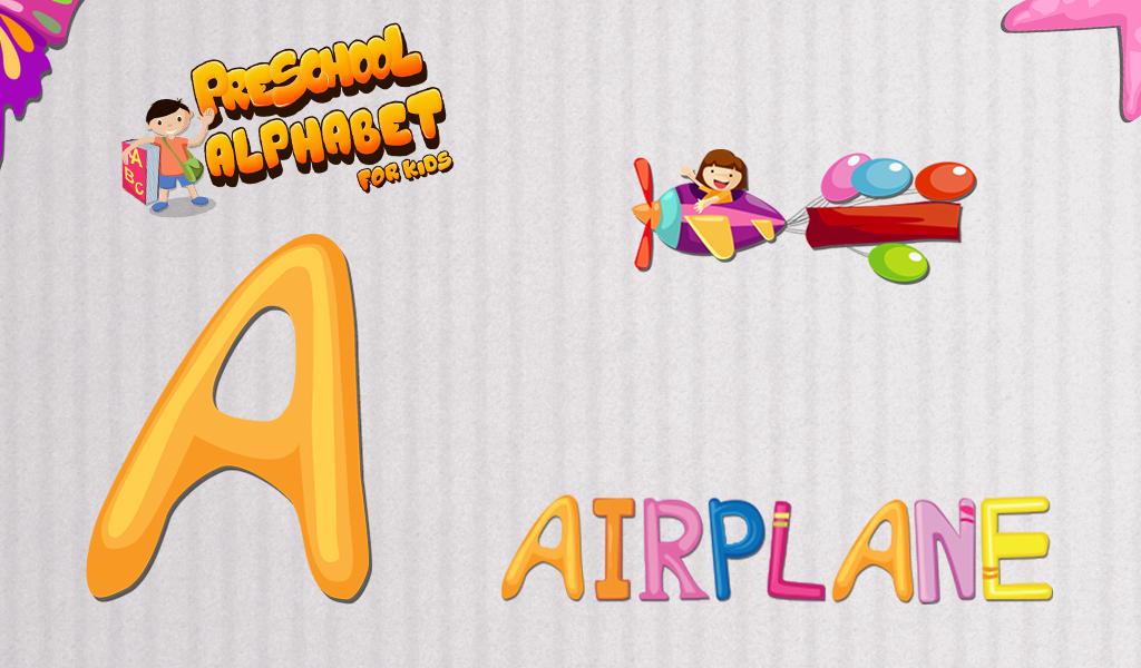 PreSchool Alphabets for Kids