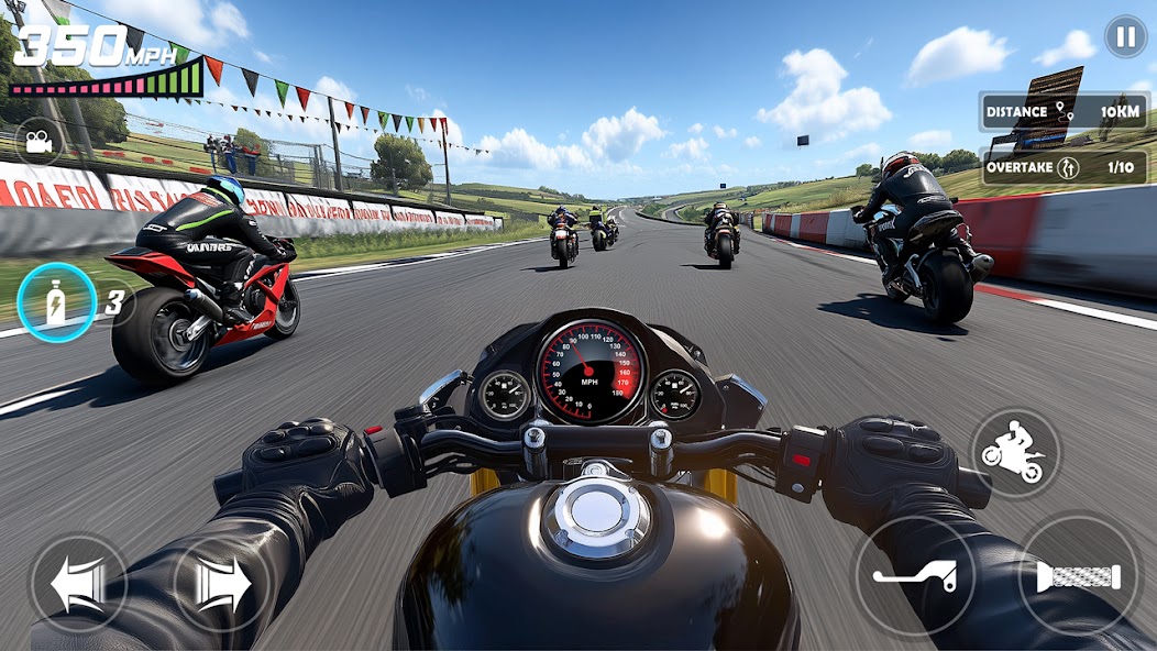 Racing In Moto: Traffic Race
