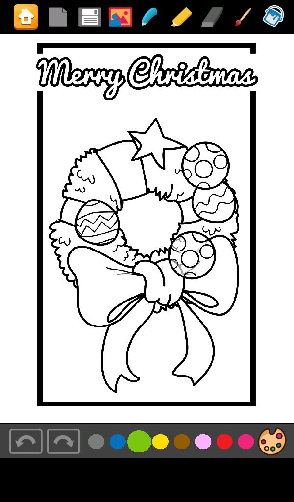 Coloring Christmas Cards