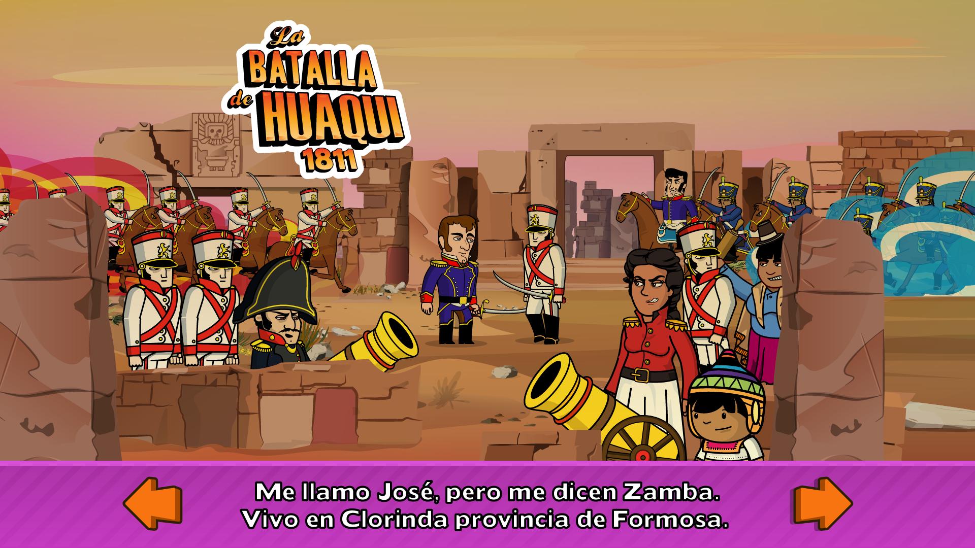 Zamba y Juana Azurduy