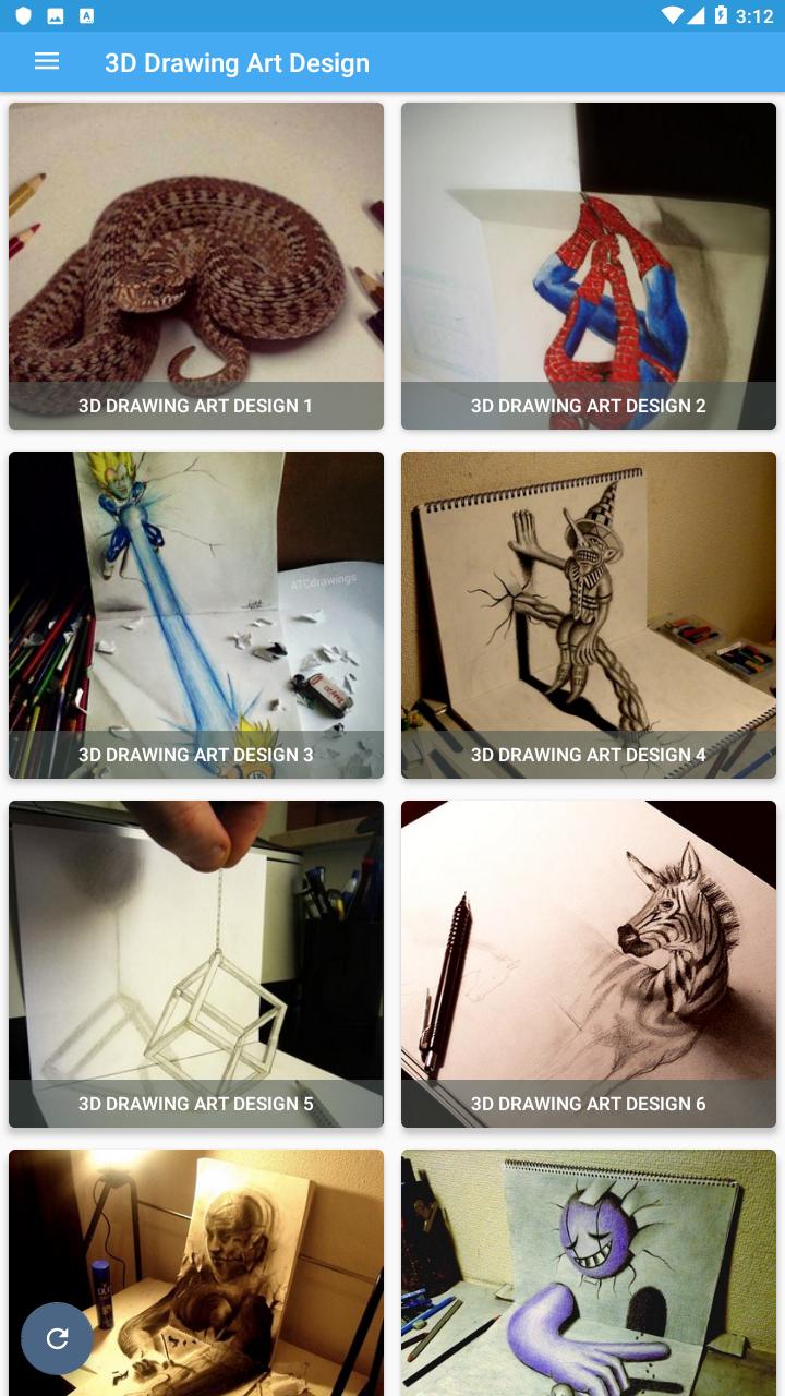 3D Drawing Art Design