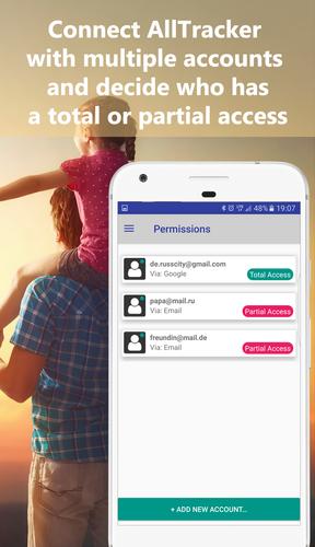 AllTracker. Family protection. Video monitoring