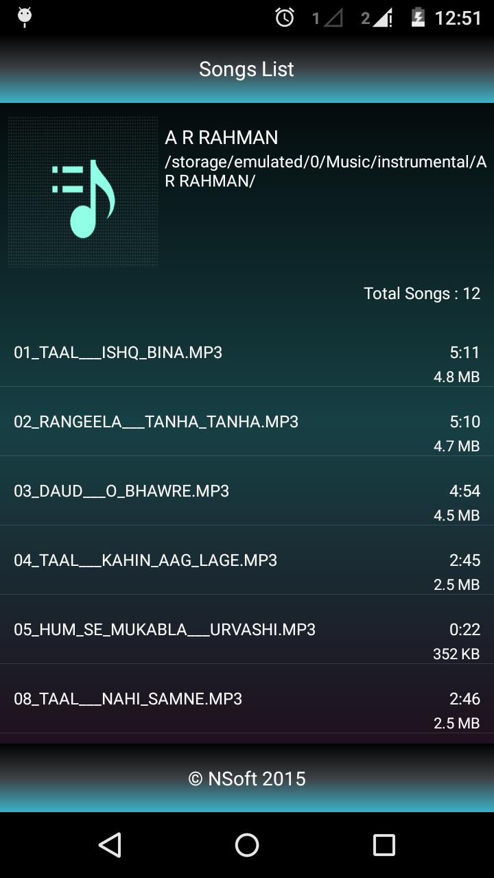 Free Mp3 Music Player : NTSS