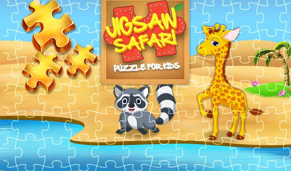 Jigsaw Safari Puzzle For Kids