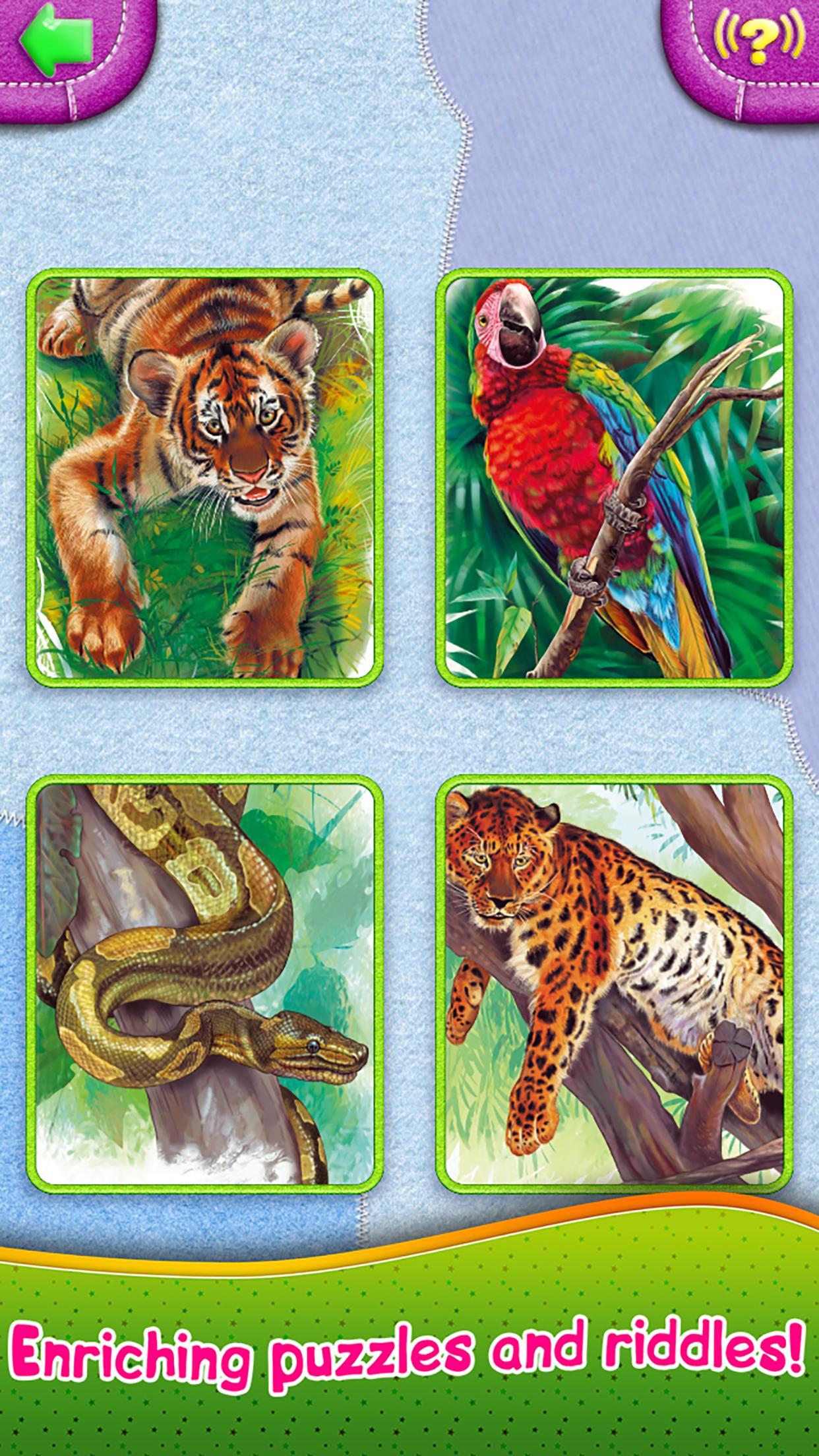 Animal Kingdom! Smart Kids Logic Games and Apps