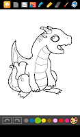 Dragons Coloring Games