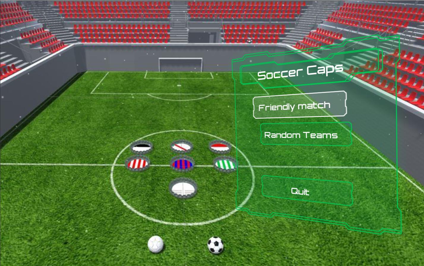 Soccer Caps 3D