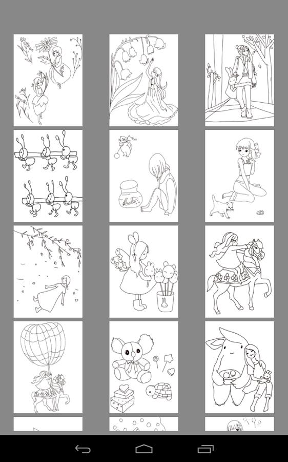 Childhood Coloring Book