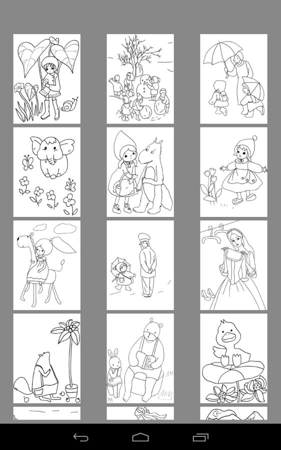 Childhood Coloring Book