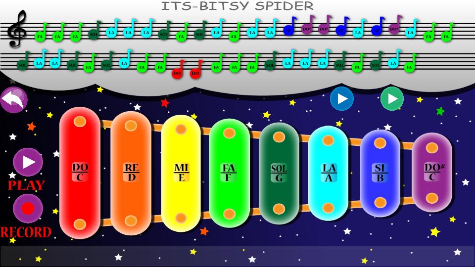 Play xylophone