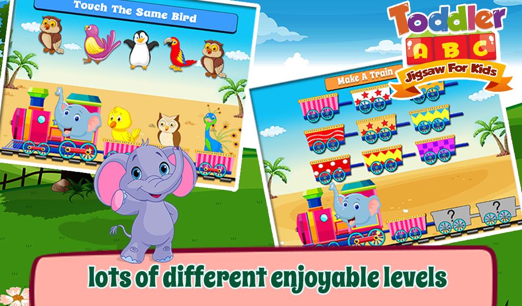 Toddler ABC Jigsaw For Kids