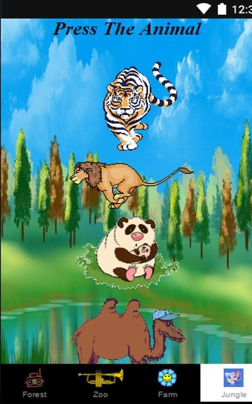 Learning Animal Names For Kids