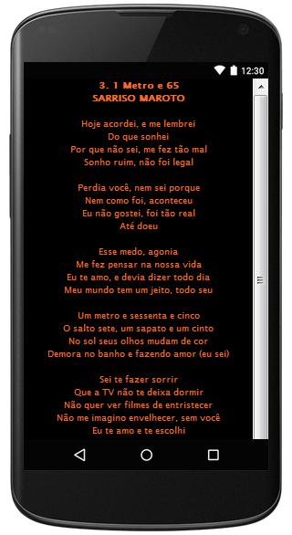 SORRISO MAROTO TOP LETRAS