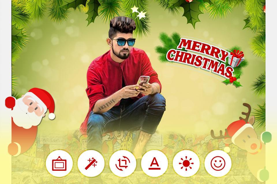 Christmas Photo Editor 2018