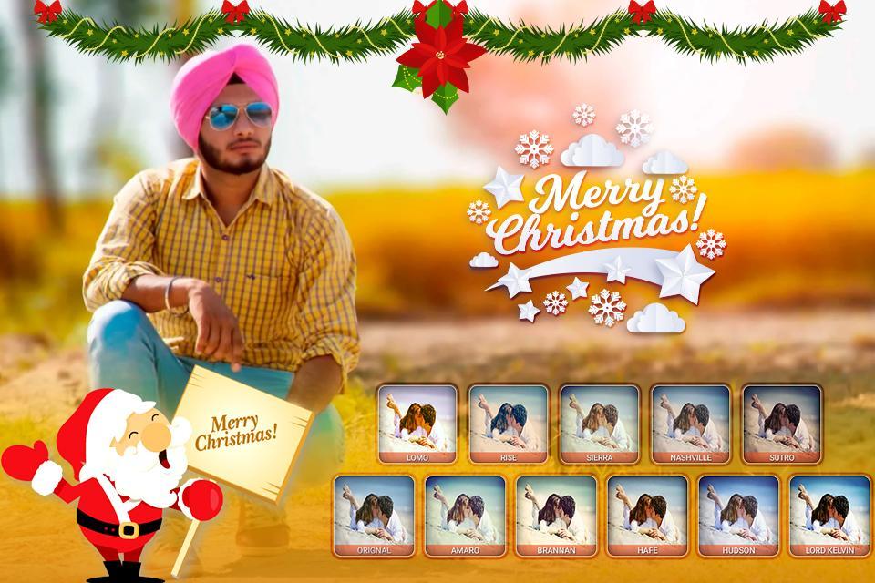 Christmas Photo Editor 2018