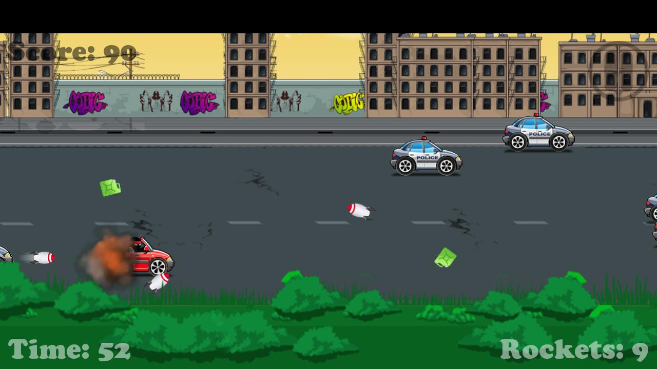 Stick Run car