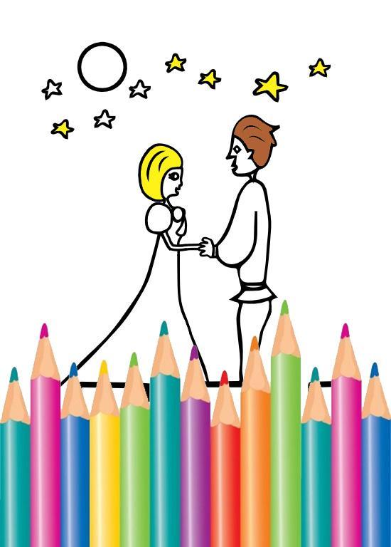 coloring book for kid:princess