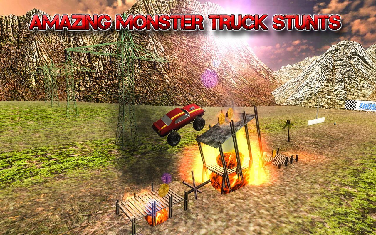 Offroad Monster Truck Stunts