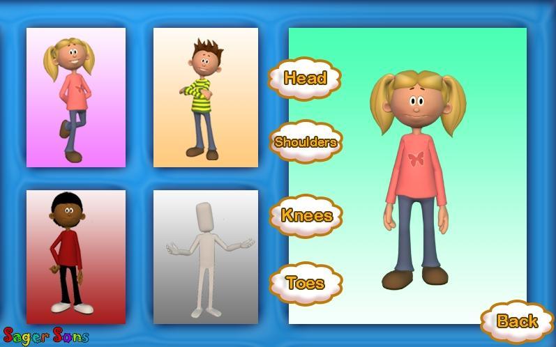 learn Head Knees and Toes