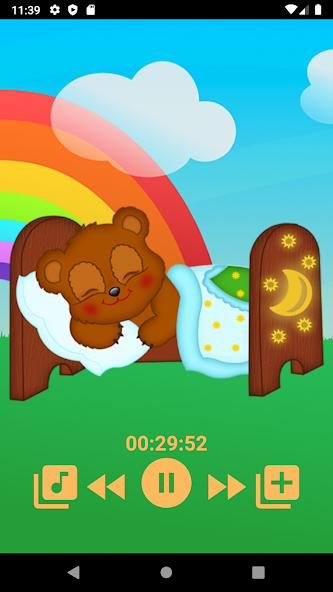 Sound to children sleep