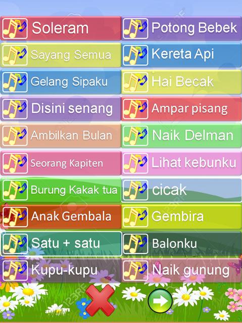 Lagu Anak Indonesia Lengkap