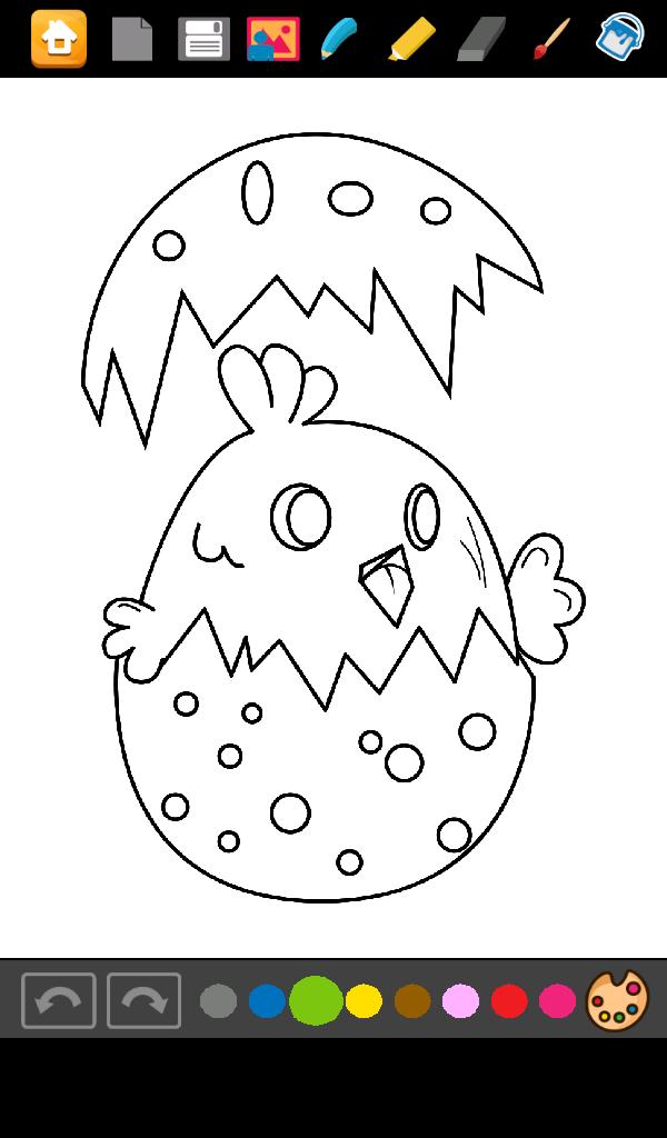 Coloring Easter