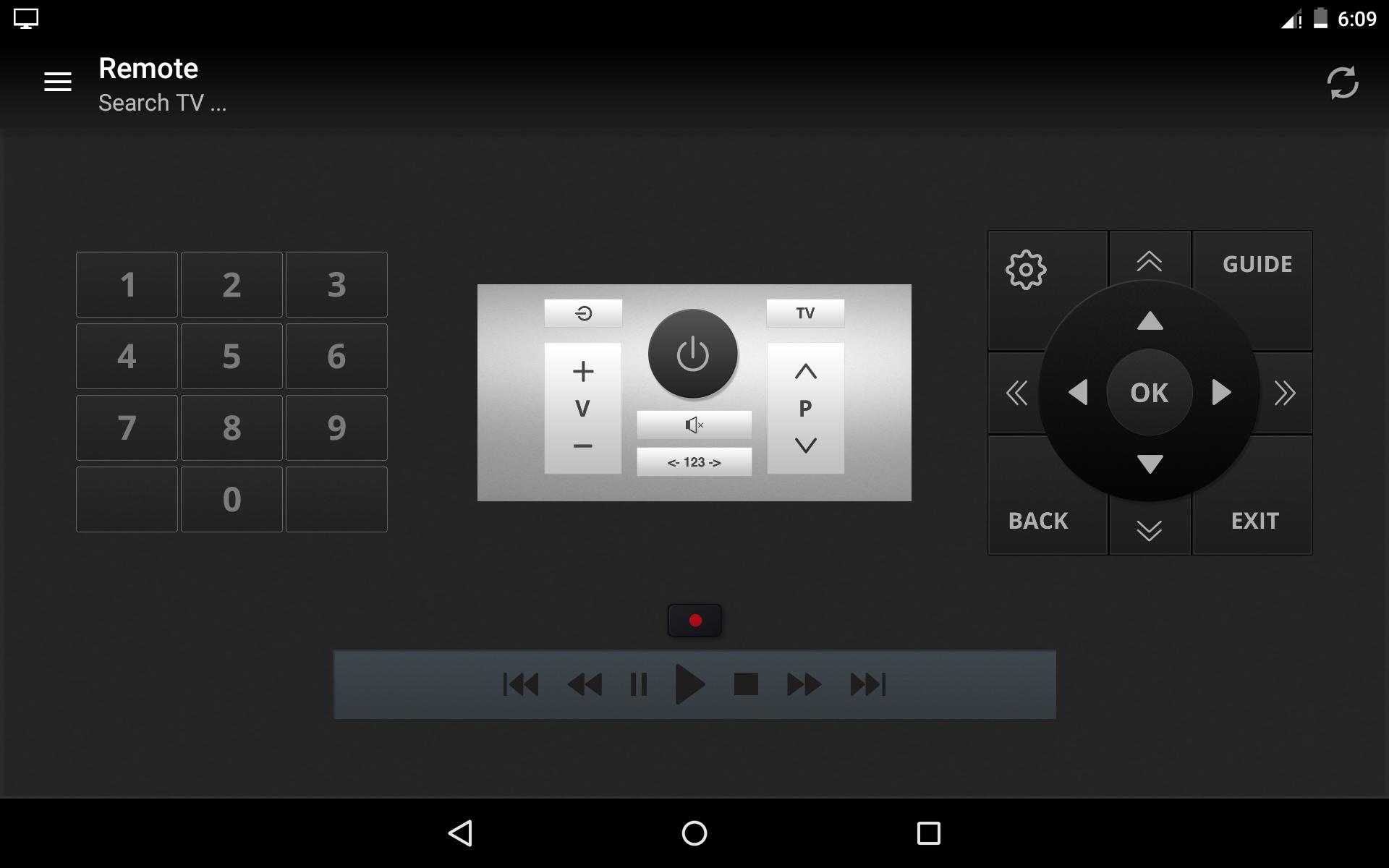 Remote for Toshiba TV