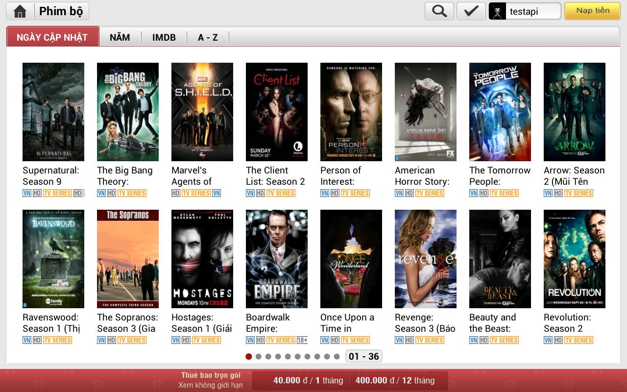 PUBVN.NET for tablet