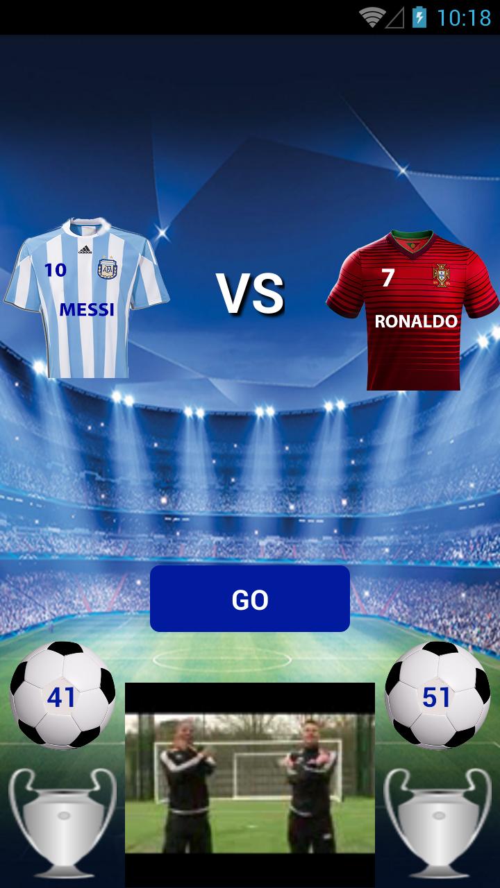 Messi Vs Ronaldo