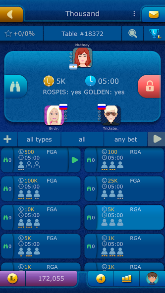 Thousand LiveGames online