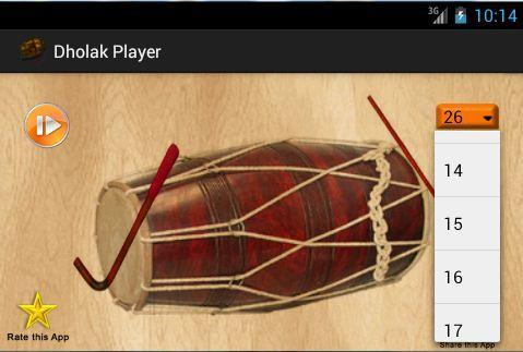 Dholak Player