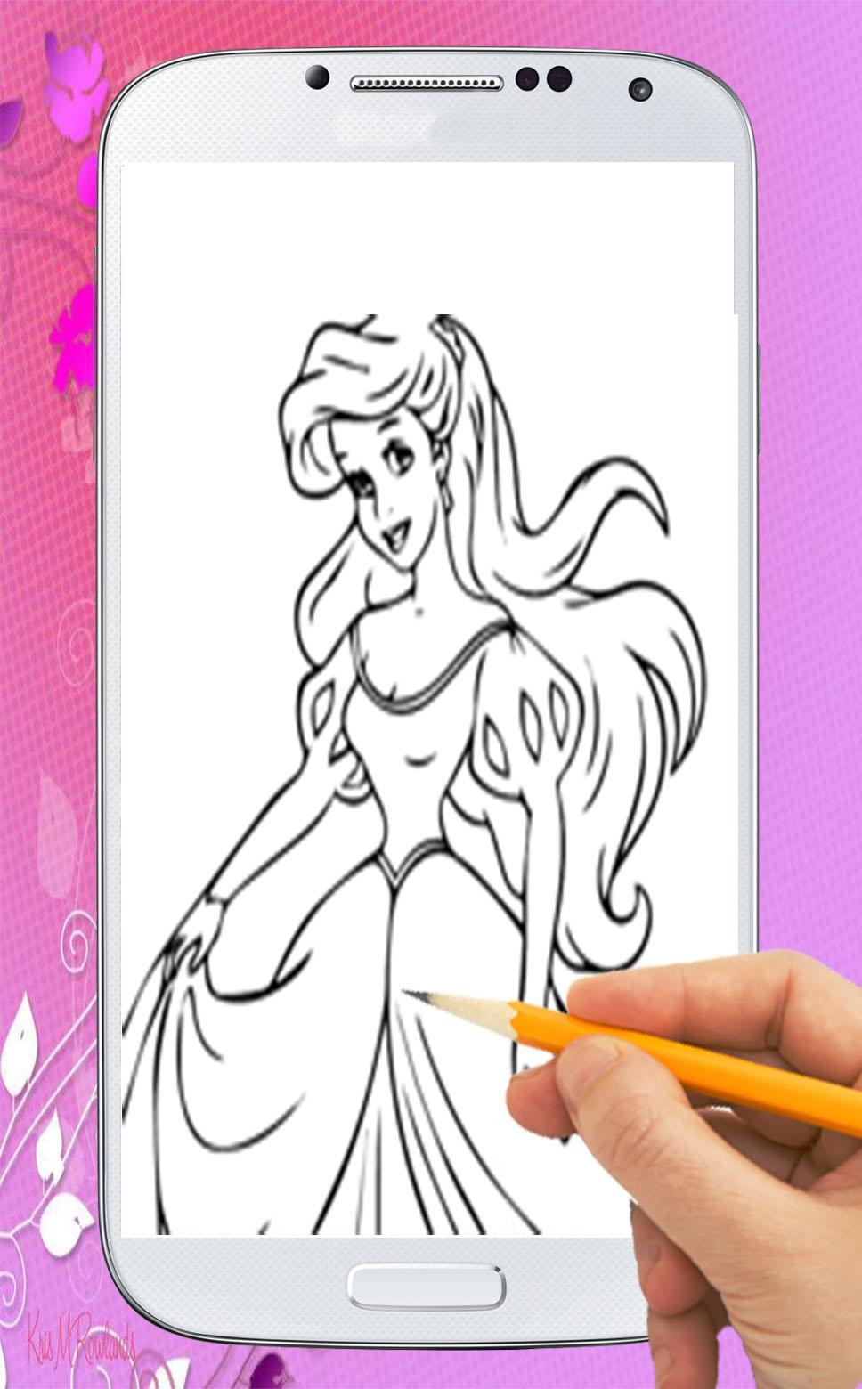 Coloring Book For Barbie