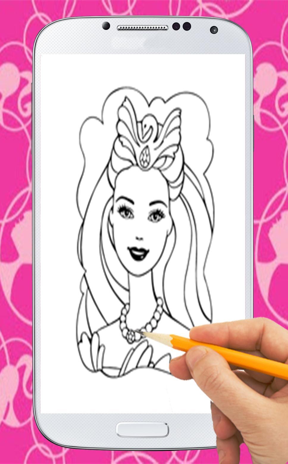 Coloring Book For Barbie