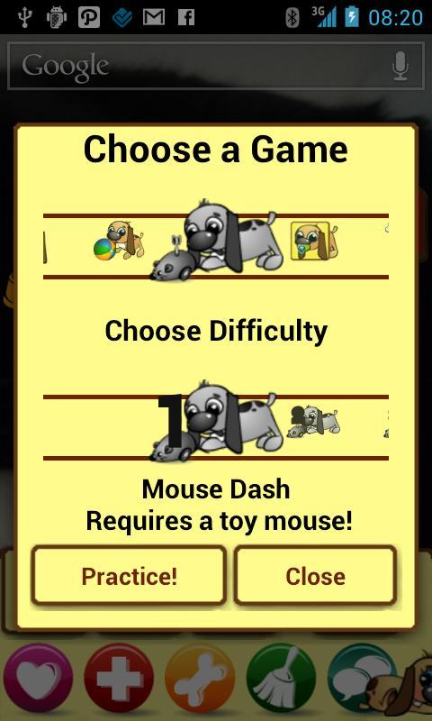 Smoochy Virtual Pet Widget