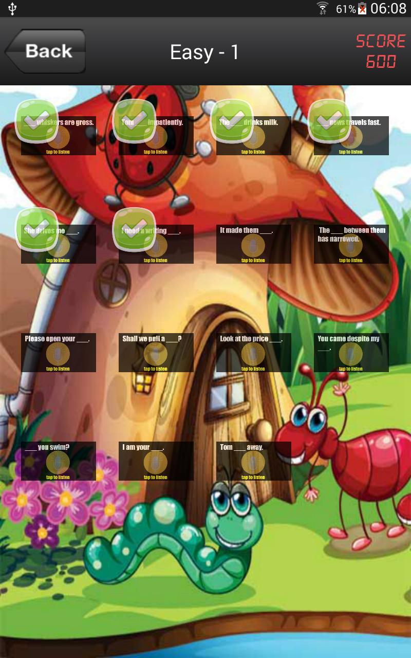 Read & Spell Game First Grade