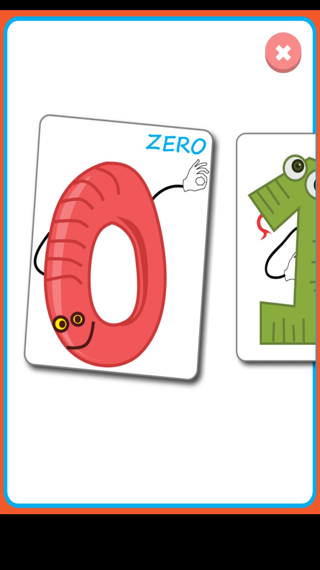 Flash Cards Numbers For Kids
